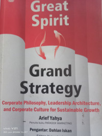 Image of Great Spirit, Grand Strategy