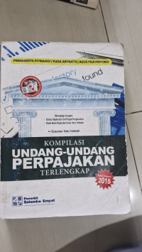 Image of Kompilasi Undang Undang Perpajakan Terlengkap